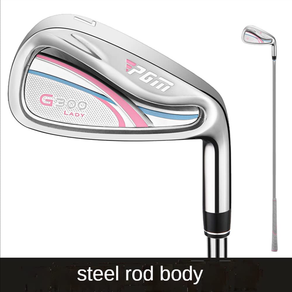 # 7 Iron Golf Club con 3 gradi Loft Acciaio o Grafite Albero per Donne Golfisti in Sport All'aperto Single Club