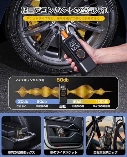 Wealyyp 電動空気入れ CZK-DC02 の商品画像 6