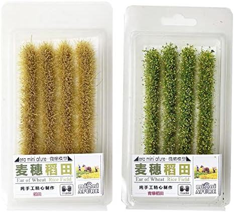 Cayway 106 PCS Modèle Arbres Gazon Lichen pour Feuillage, Touffe d'herbe Statique Herbe Artificielle Modèle, Artificielles Mousse pour Le Chemin de Fer de Paysage de Train Cayway 106 PCS Modèle Arbres Gazon Lichen pour Feuillage, Touffe d'herbe Statique Herbe Artificielle Modèle, Artificielles Mousse pour Le Chemin de Fer de Paysage de Train