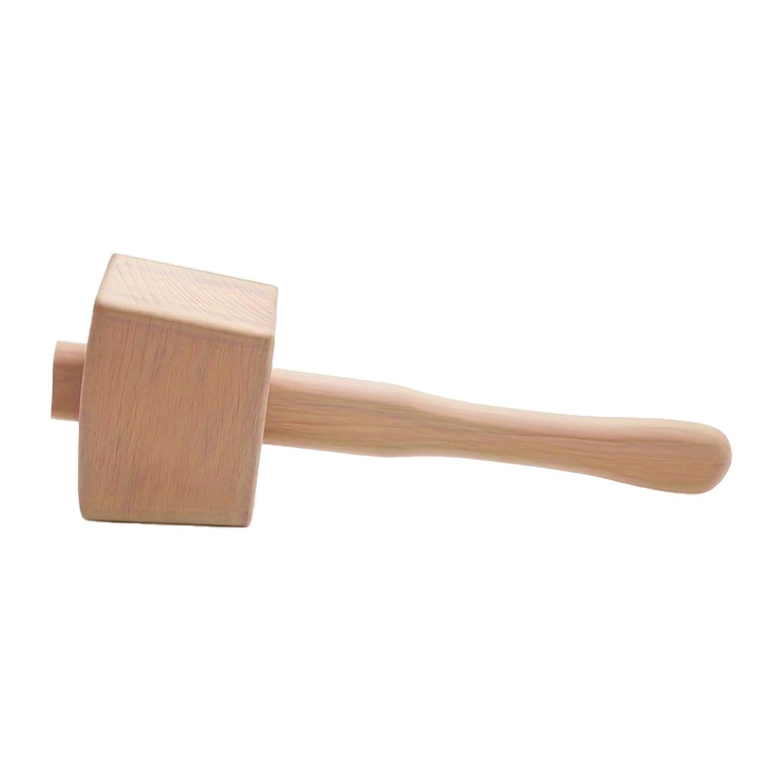 Maillet En Bois avec Manche, Outil de Menuisier, de Qualité Supérieure, Marteau de Menuisier