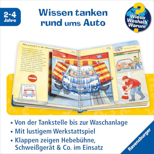 Wieso? Weshalb? Warum? junior, Band 69 - Tanken, waschen, reparieren (Sachbuch ab 2 Jahre - mit Klappen) (junior (2-4 J.), 69)
