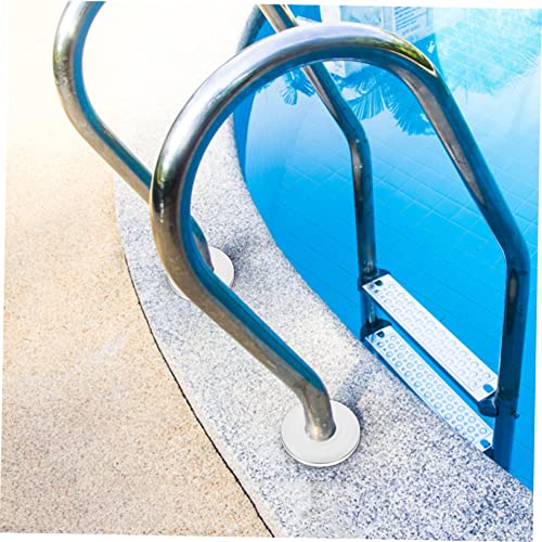 Cubiertas decorativas de acero inoxidable para escalera de piscina 2 pcs miniatura 5