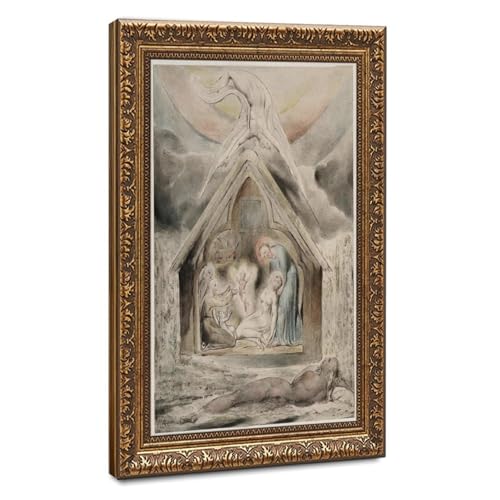 Impression sur toile The Night of Peace William Blake pour habiller un mur vide