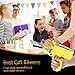 Money Gun Shooter – RUVINCE Gold Money Gun for Movies that Look Real, Prop Gun Make it Rain, Handheld Cash Gun for Game Movies Party