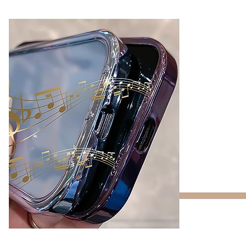 Coque d'oreille d'ours en diamant pour iPhone 14 Plus étui silicone transparent noir souple