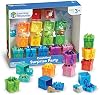 Learning Resources Fiesta sorpresa de conteo, juguetes Montessori para niños pequeños, actividades preescolares de apilamiento, juego de colores, habilidades motoras finas, regalos 2