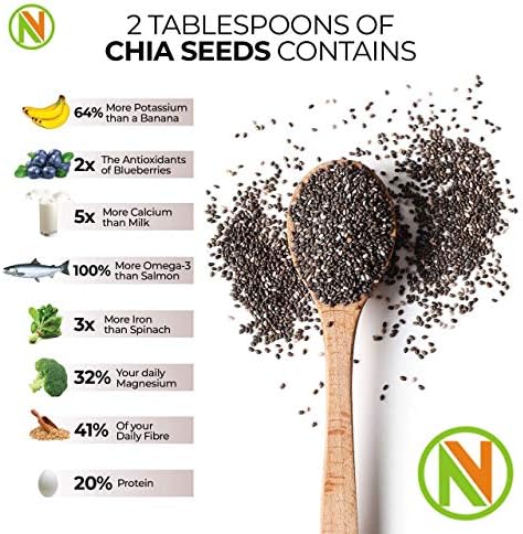 Miniatura 4 de NatureVit Semillas de Chía para 200gm
