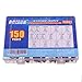 BOJACK 15 Values 150 Pcs Metallized Polypropylene Film DC Capacitor 400V/0.01uF ~ 0.56uF 630V/ 0.001uF ~ 0.068uF Assortment Kit