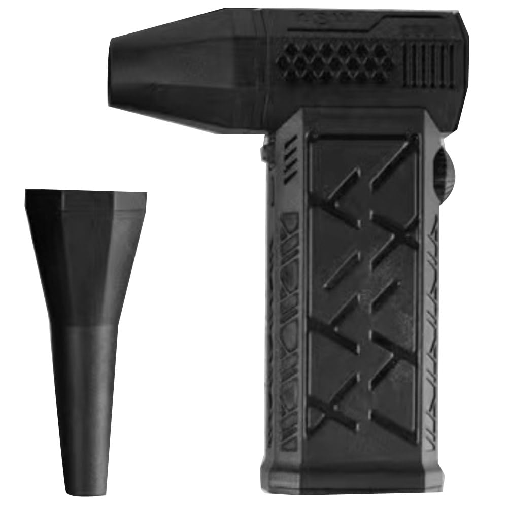 Littimoon Handheld Fan 130000RPM Violent Fan Brushless Motor Powerful Wind Infinite Speed Regulation Car Air Blower
