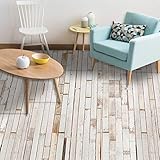 【TAMAÑO】Dimensiones ampliadas del adhesivo: 300*20cm. Si su habitación es muy grande, le recomendamos que ordene algunos juegos para cubrir todo el piso.