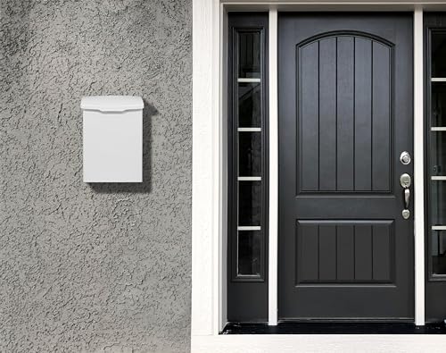 Architectural Mailboxes 2681W White Marina Wall Mount Mailbox thumb #1
