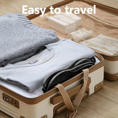 Foldable Flip-Flop Travel Slippers Shower Shoes Slides Summer Camp Sandals Soft Comfy Non-Slip Quick Dry House Bathroom Gym Spa Pool Sandals Beach4