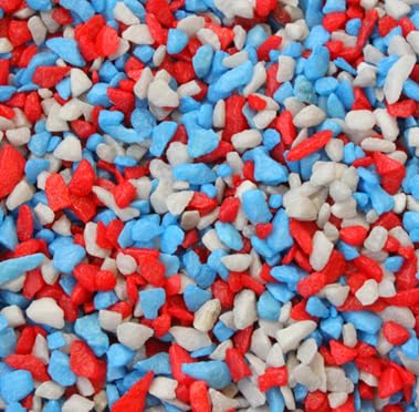 Hanicks Aquarium Gravel & Sand Substrate for Fish Tanks - Natural Stones, 3-5mm, Perfect for Plant Growth (15 kg, Choice Union Mix)