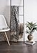 DII Bold Eclectic Leopard Woven Throw, 50x60, Tan with White Spots
