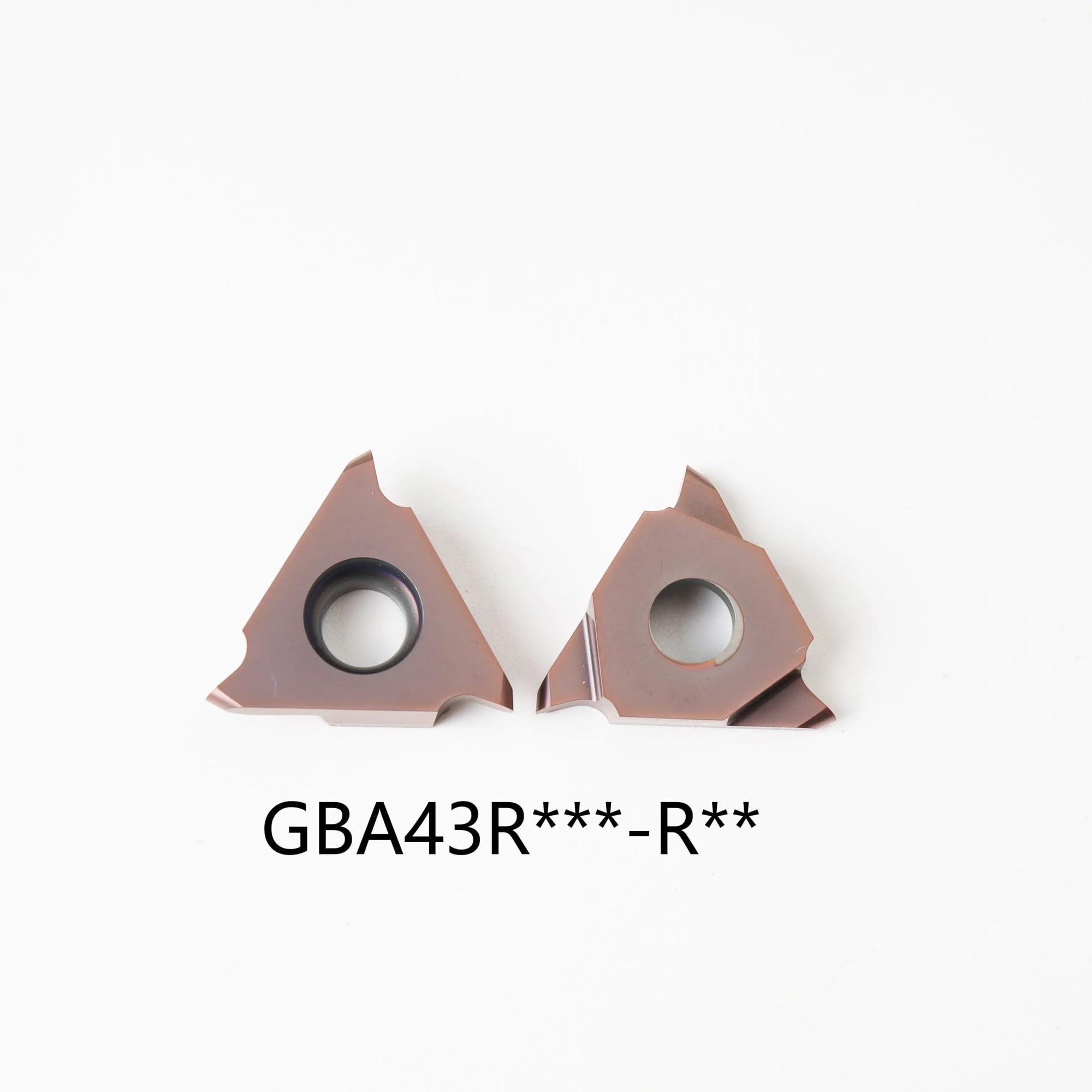 10 szt. GBA43R GBA43L narzędzia tokarskie 1,0–4,9 mm, płytki rowek, nóż tokarski CNC, narzędzia tokarskie z węglików spiekanych, odpowiednie do stali nierdzewnej (5D x 6 d x 20 H x 75 L)
