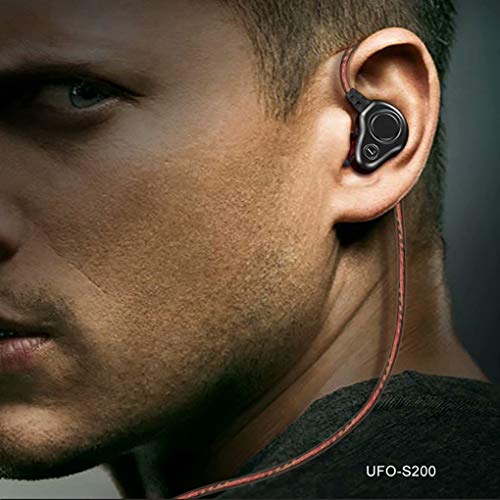 Wired Earphones,in-Ear Monitor metal Earbuds,Double Dynamic Drives Earphone,Noise Cancelling Waterproof Sports Earphones… - Image 7