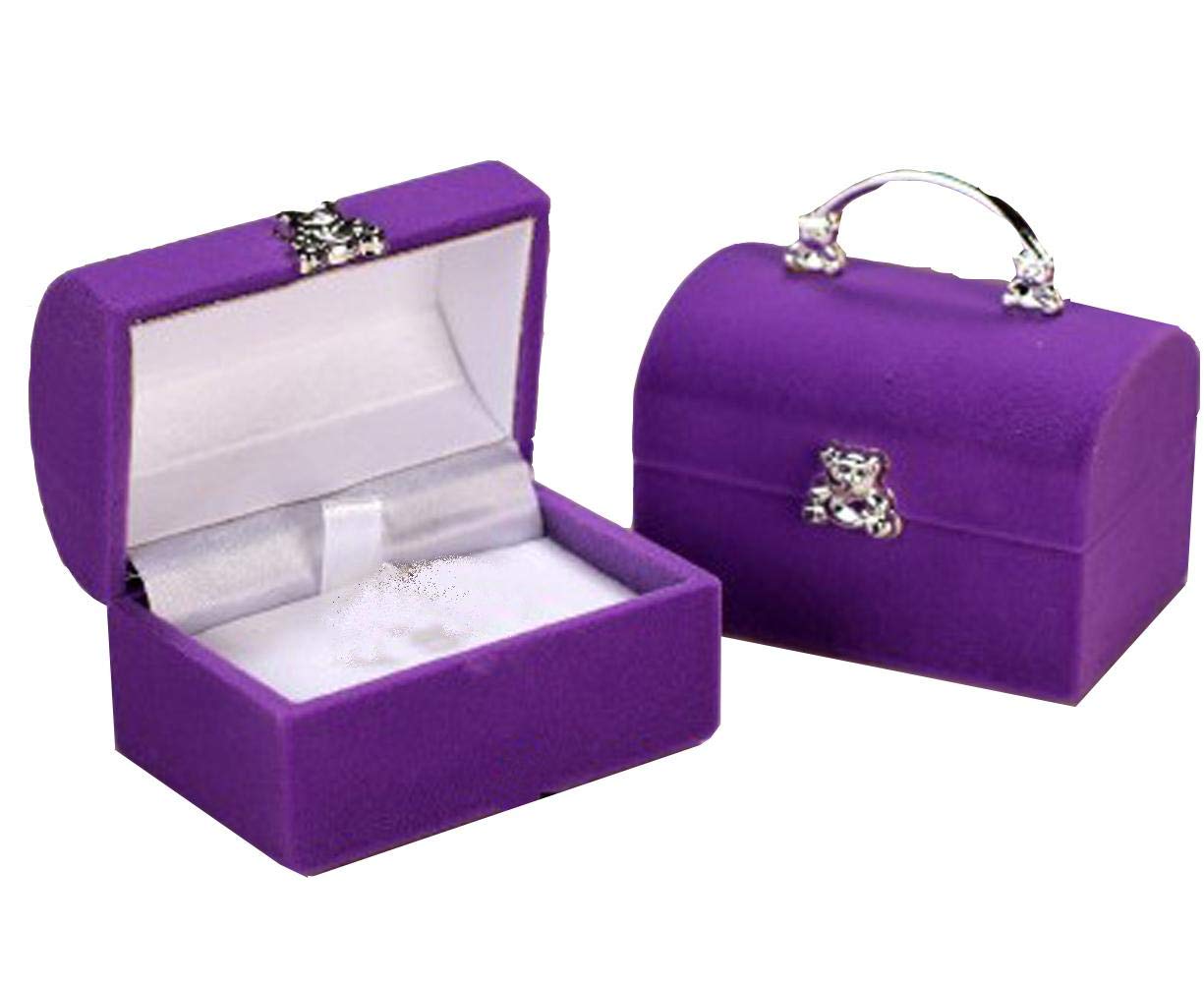 OtherEmpty Purple Hand Bag Shaped jewelry Gift Box