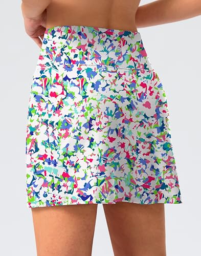 Image of G Gradual Women's 16 inch Swim Skirt with Pockets High Waisted Tummy Control Modest Swimsuit Bathing Suit Bottoms for Women
