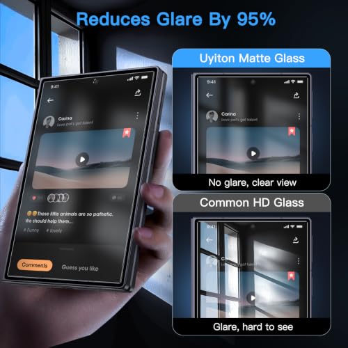 Image of Uyiton for Samsung Galaxy Z Fold 8 Matte Privacy Screen Protector - 2 Pack