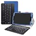 Produktbild LFDZ Galaxy Tab A 8.0 Hülle,Tasche PU Ledertasche mit Built in Abnehmbare und Ständer Tasche Case für 8.0" Galaxy Tab A 8.0 SM-P200 / P205 2019,Blau