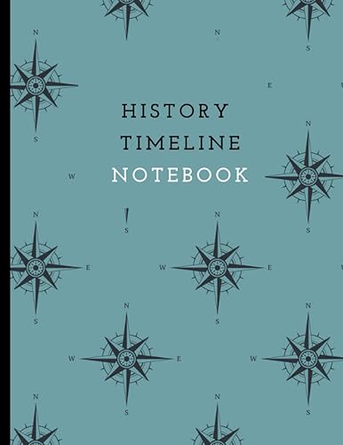 History Timeline Notebook: Timeline Book of Centuries | Blank pages , from 5000 BC through AD 2024,Book of Centuries, Homeschool ... 104 Pages, 8.5" x 11"IN