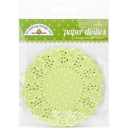 Doodlebug Doilies Polka Dot Limeade