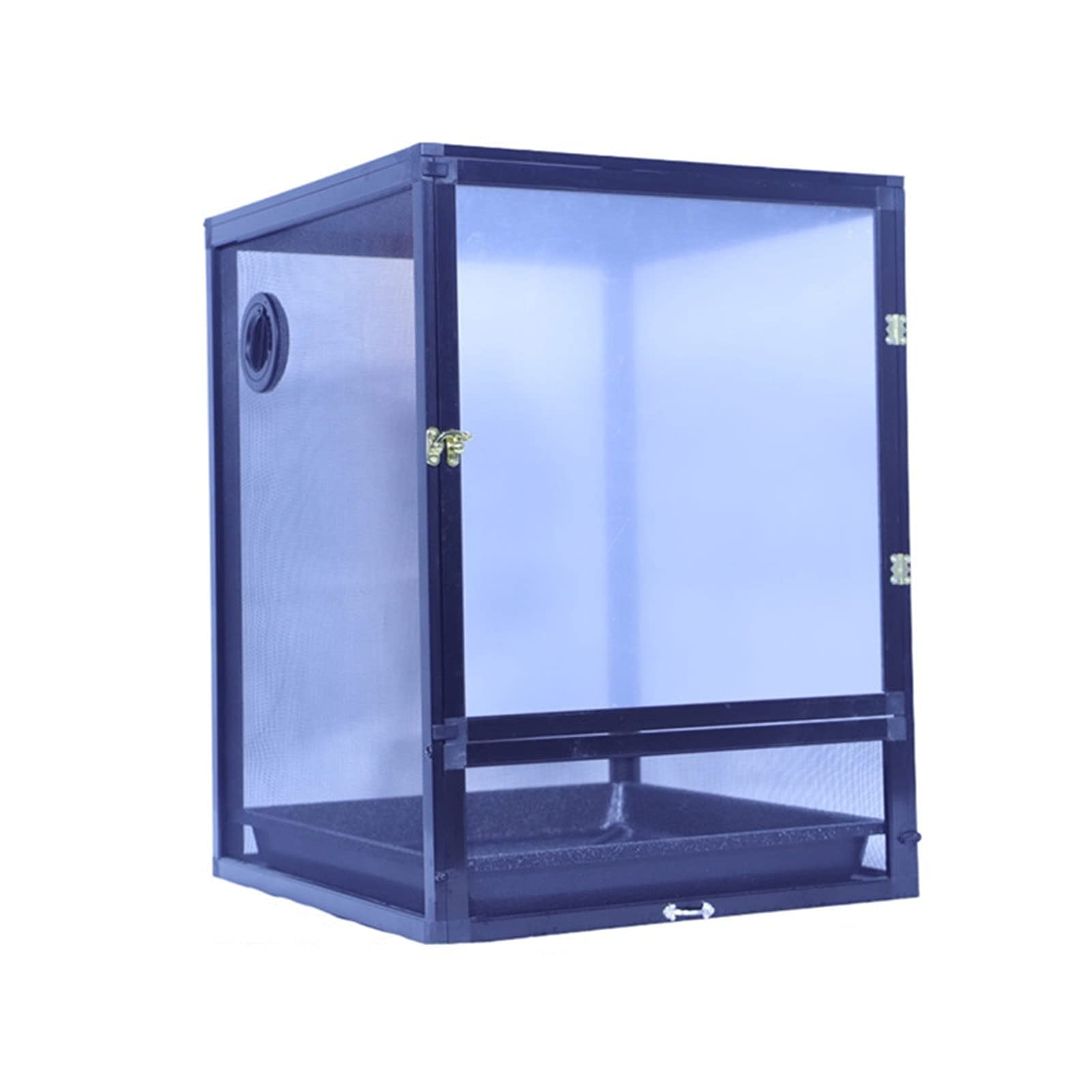 Terrarium pour reptiles boîte d'élevage d'amphibiens d'insectes transparente