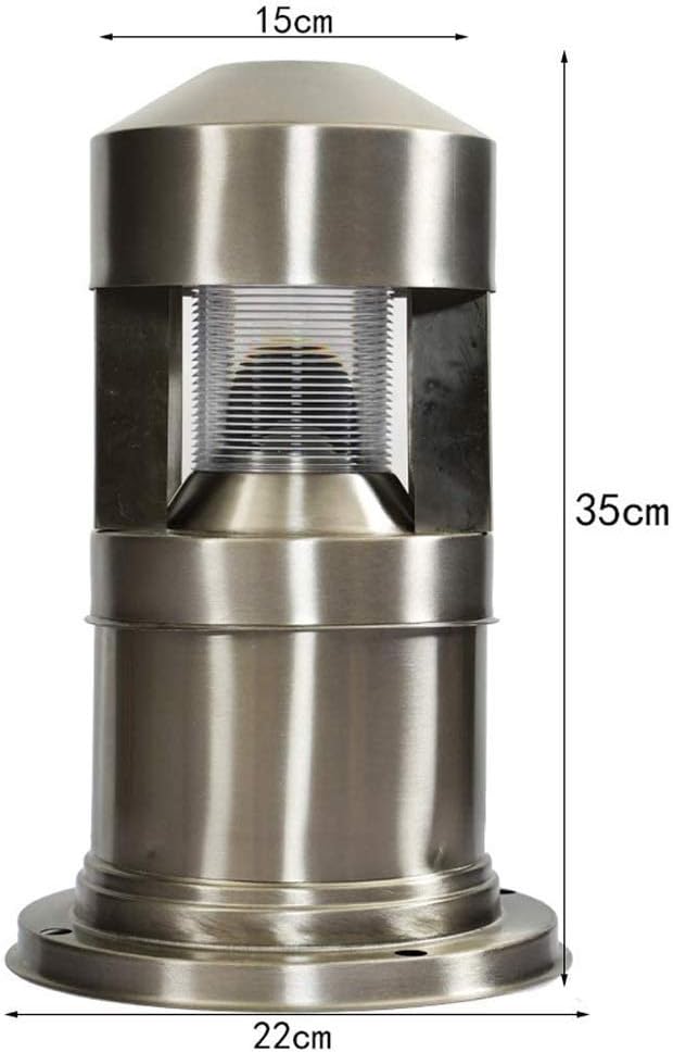 Outdoor Modern Garden Street Lamp Stainless Steel Lawn Lamp Simple Garden Lamp E27