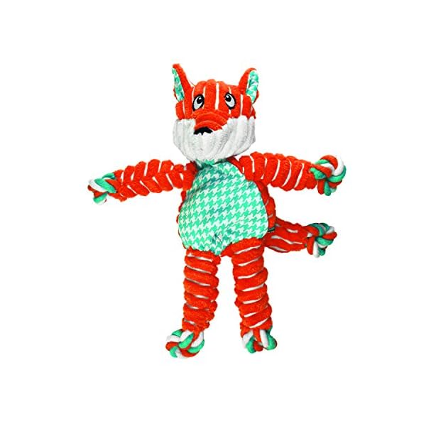 Kong Company 38740205: Floppy Knots Fox Dog Toy, M/L Kong Company 38740205: Floppy Knots Fox Dog Toy, M/L
