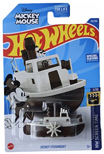 Hot Wheels Disney Streamboat, Screen Time 3/10