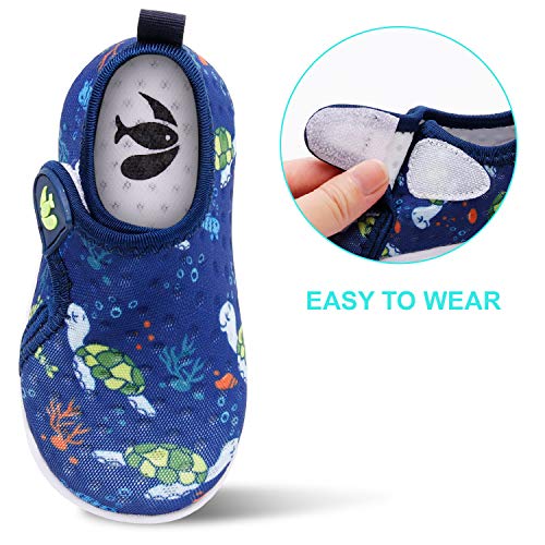 Image of FEETCITY Baby Boys Girls Water Sport Shoes Barefoot Kids Aqua Socks Quick-Dry Beach Swim Pool Shoes
