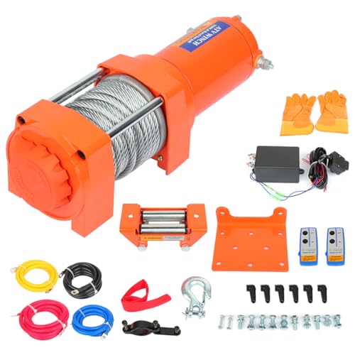 Winche Eléctrico 3500LBS 12V con Control Remoto