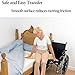 SlideTransfer Board, Medical Patient Aid for Limited Mobility and Recovery Assist Device Transferring Patient Elderly and Handicap from Wheelchair to Bed Car...,Smooth Finish, Cut Out Handles(1Ea)