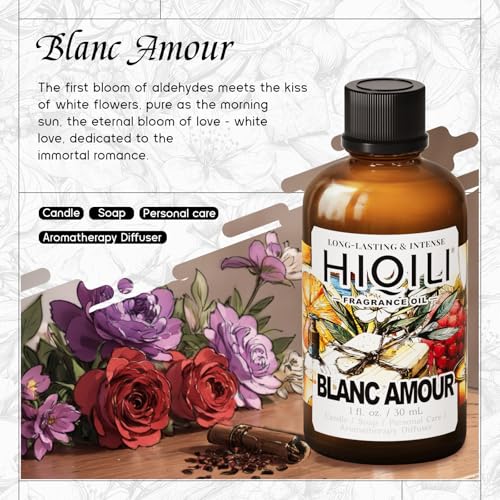 HIQILI Aceite Esencial de Naranja 100ML y Fragancia Blanc Amour 30ML miniatura 4