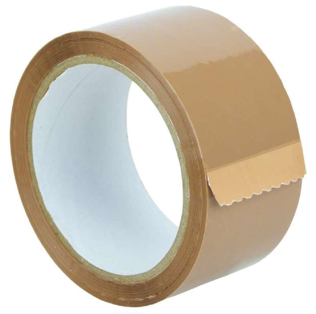 144 Rollen Paketklebeband 66 m x 48 mm Braun - Paketband Klebeband Packband