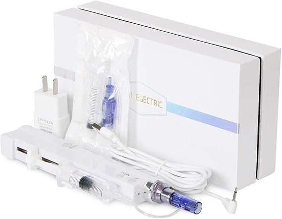 Non-Needle Injection Facial Rejuvenation Skin Care Tools & Liquid Container Disposable Spare Part Bundle