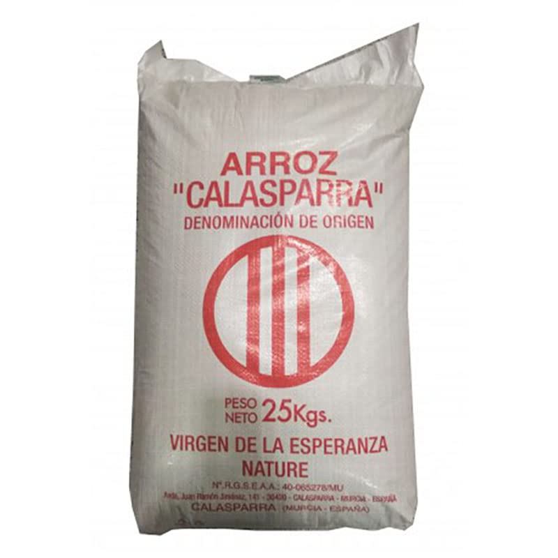 Calasparra Arroz Integral Saco Calasparra 25 Kg - 500 g
