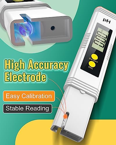 image for HAYI PH Meter for Water, PH Tester 0.01High Accuracy Water Quality Tes