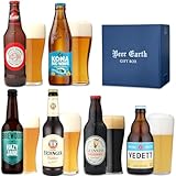 香りと味わいの 世界のエールビール 6スタイル 飲み比べ 6本 ギフトセット 6ヵ国 【ペールエール ゴールデンエール IPA スタウト ヴァイス ベルジャンホワイト】誕生日プレゼント BEER EARTH GIFT BOX