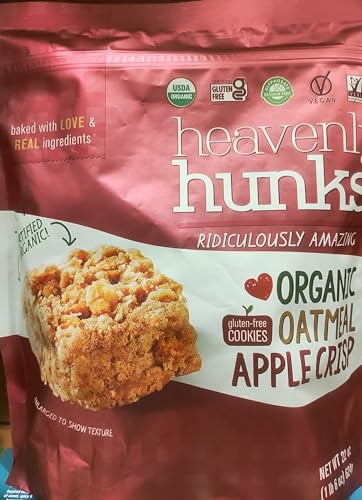 Heavenly's Hunks Organic Oatmeal Apple Crisp Cookies – Gluten-Free &