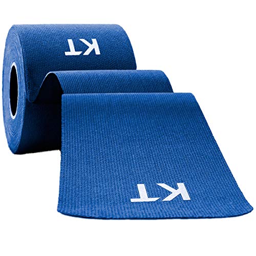 KT Fita original algodão não cortada para kinesiologia, cor azul, original