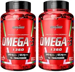 Kit com 2 Ômega 3 TG 840mg EPA + 521mg DHA – 60 Cápsulas | Alta Concentração com Selo IFOS