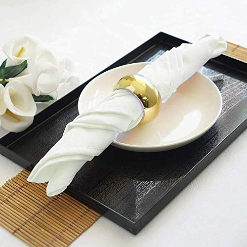 Cotton Cloth Napkins 50 Pack(18 X 18 Inch)- White Napkins, Dinner Napkins Soft & Comfortable Reusable Napkins - Kitchen Napkins -Perfect Table Napkins,Parties Napkins, Weddings Napkins, Home Use #TOP3