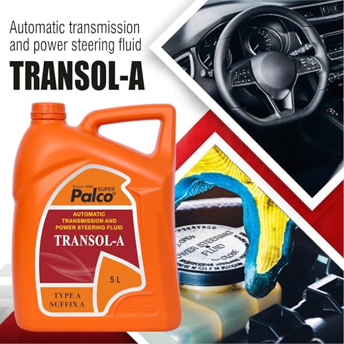 Image of PALCO TRANSOL-A | Transmission Oil - Type A Suffix A | Low Coefficient of Friction for manual Transmissions Gear Oil | Synchromesh Gears and Automatic and Power Steering Oils 5 Litres (Pack of 1)