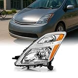 For Toyota Prius Halogen Type Chrome Driver Left Side Front Headlight Head Lamp Front Light Replacement