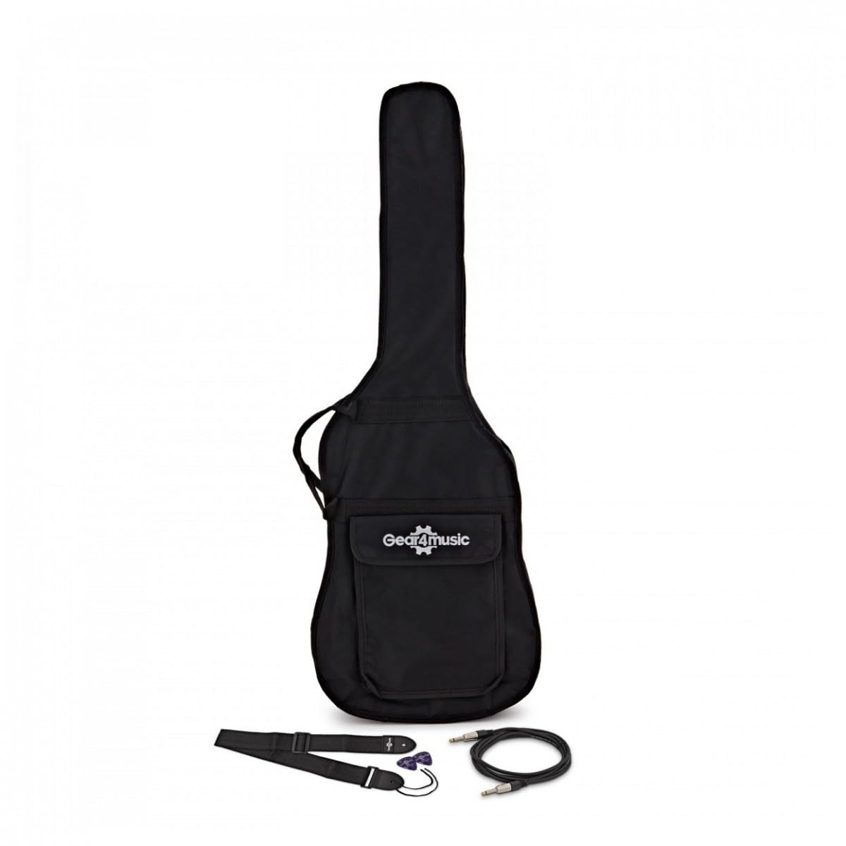12 Saiten E-Gitarre mit Zubehör LA Deluxe Gear4music