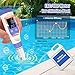 7-in-1 Digital Pool Water Tester – Chlorine, pH, Salt, ORP, EC, TDS & Temp Meter for Saltwater Pools, Hot Tubs, Spas, Aquariums & Hydroponics | Accurate Digital Chlorine Level Tester for Pool Safety