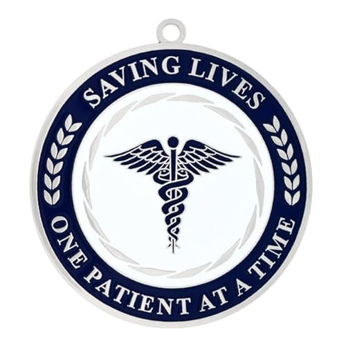 PinMart’s Medical Worker Personalized Christmas Ornament – Custom Engraved Healthcare
