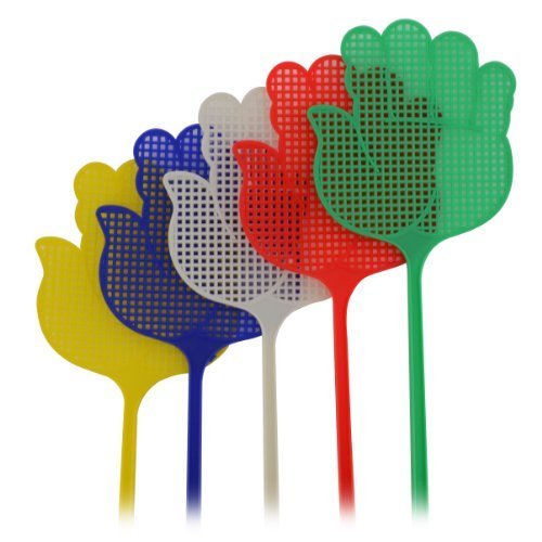 Zizzi New 5x Large Plastic Bug Fly Swatters Insect Mosquito Wasp Pest Control Hand Shopmonk