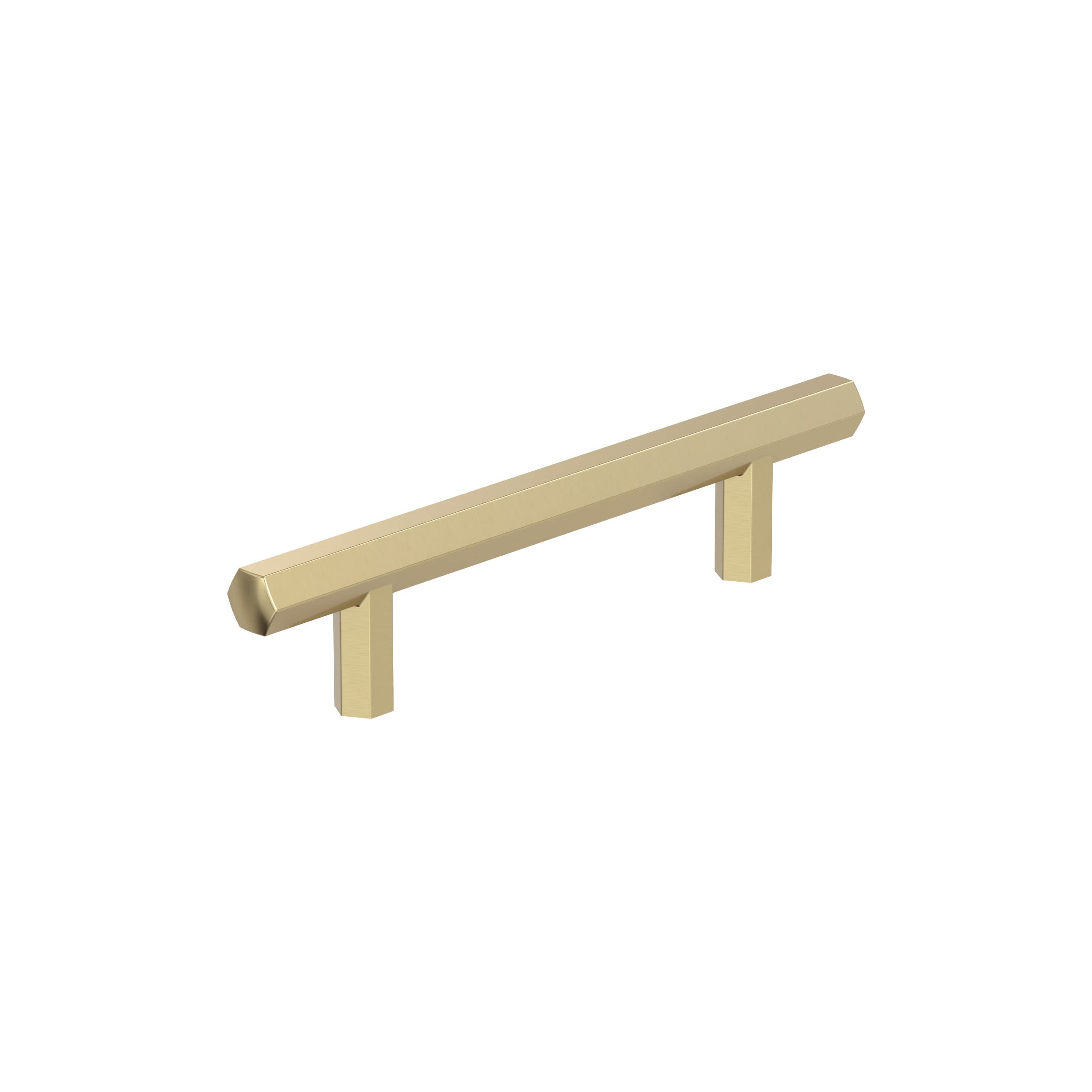 Photo 1 of Amerock | Cabinet Pull | Golden Champagne | 3-3/4 in (96 mm) Center-to-Center Drawer Pull | Caliber | Kitchen and Bath Hardware | Furniture Hardware Golden Champagne 3-3/4 inch (96mm) Center-to-Center Cabinet Pull